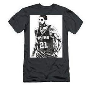 Tim Duncan SAN ANTONIO SPURS Unisex T-Shirt Gift For Fan